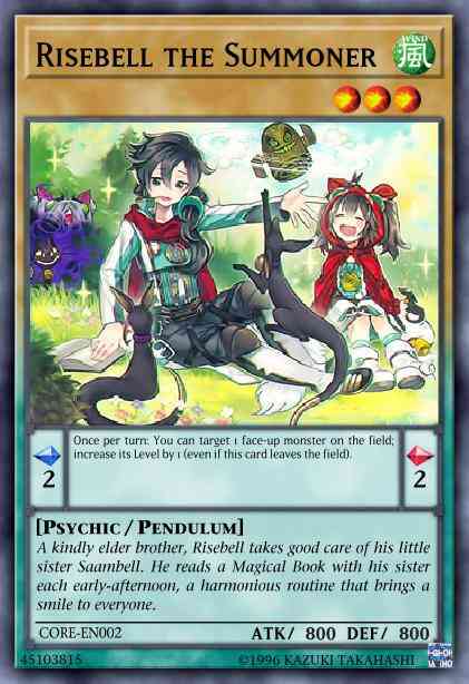 Risebell the Summoner - CORE-EN002 - Common - 1st Edition