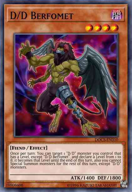 D/D Berfomet - DOCS-EN010 - Rare - Unlimited