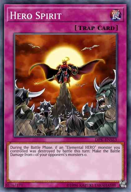 Hero Spirit - LCGX-EN117 - Common - 1st Edition