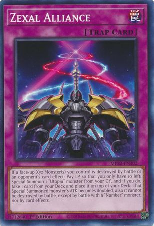 Zexal Alliance - MP22-EN102 - Common - 1st Edition