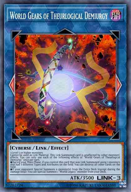 World Gears of Theurlogical Demiurgy - DANE-EN048 - Ultra Rare - Unlimited