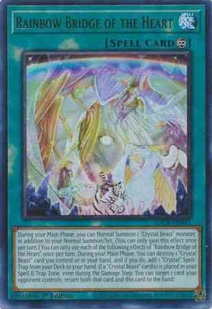 Rainbow Bridge of the Heart - SDCB-EN045 - Ultra Rare - 1st Edition