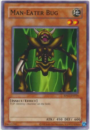 Man-Eater Bug - 2020 Date Reprint - RP01-EN014 - Common - Unlimited