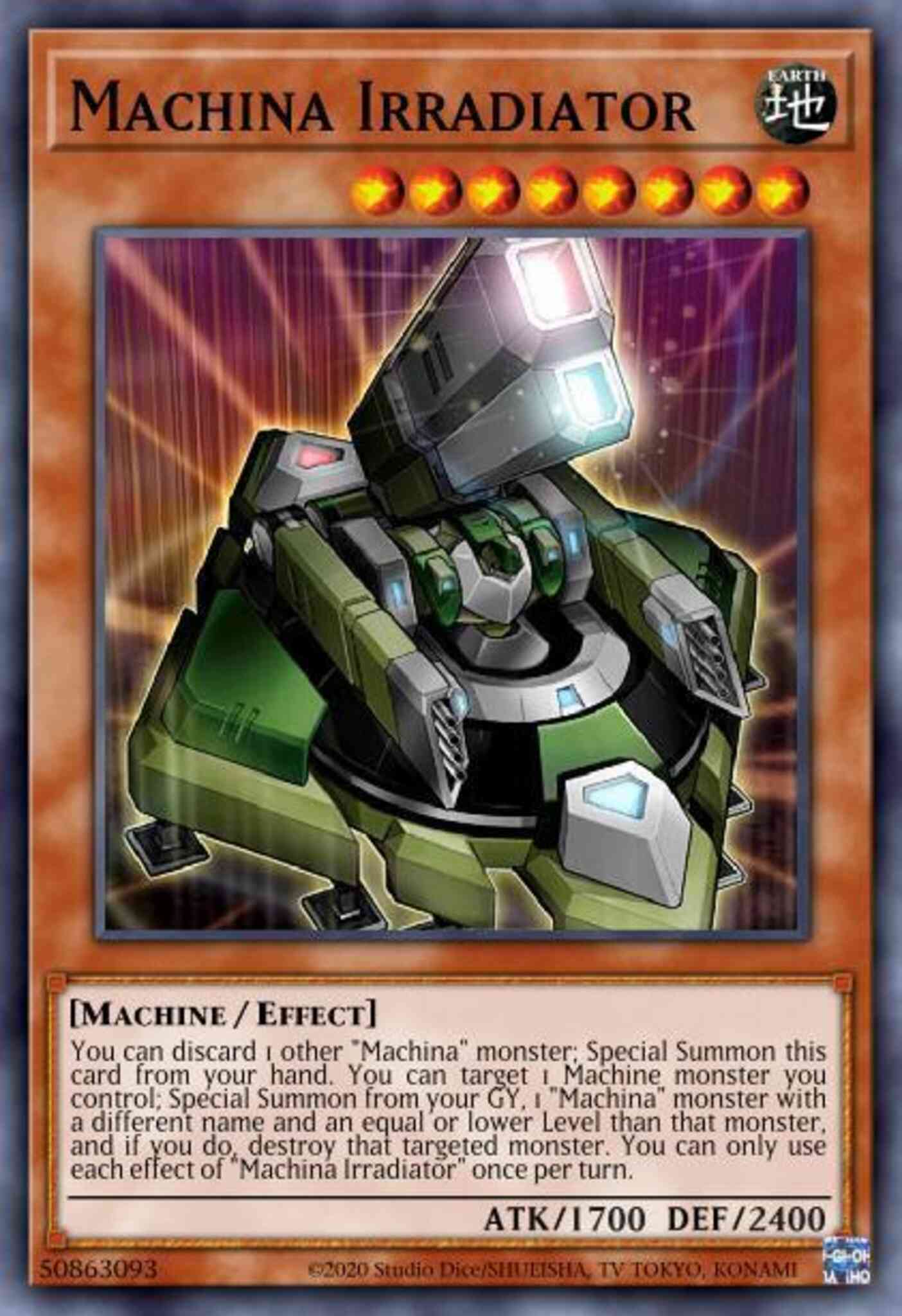 Machina Irradiator - SR10-EN003 - Common - 1st Edition