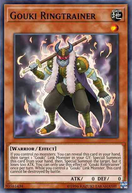 Gouki Ringtrainer - CYHO-EN005 - Common - 1st Edition