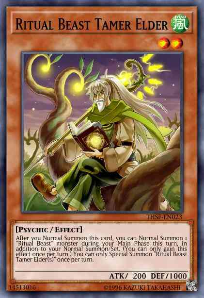Ritual Beast Tamer Elder - THSF-EN023 - Secret Rare - Unlimited