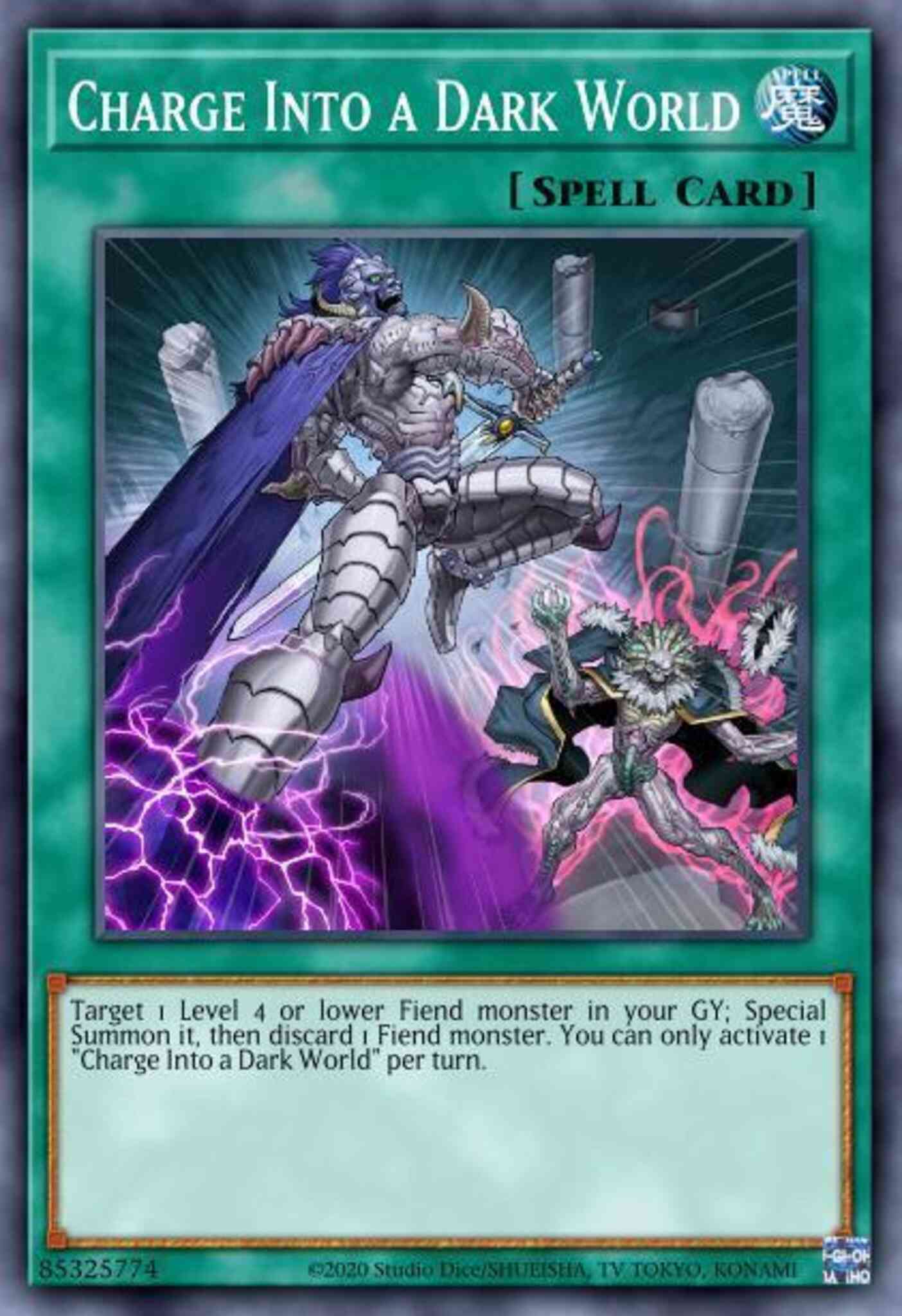 Charge Into a Dark World - PHRA-EN063 - Common - 1st Edition