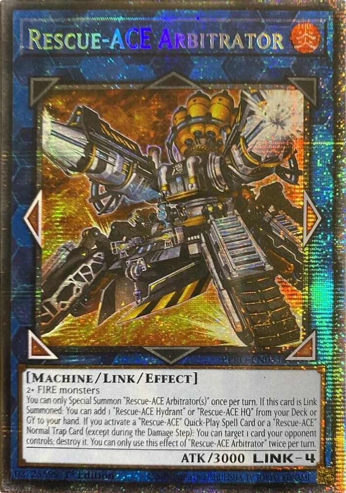 Rescue-ACE Arbitrator - BPRO-EN051 - Starlight Rare - 1st Edition