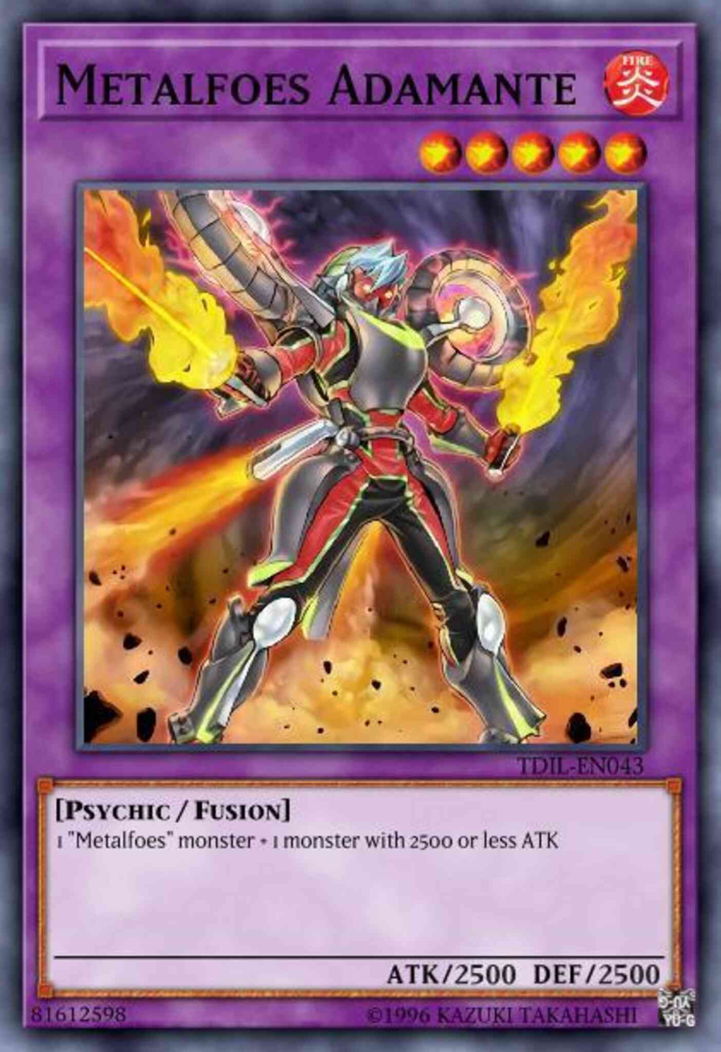 Metalfoes Adamante - TDIL-EN043 - Rare - Unlimited