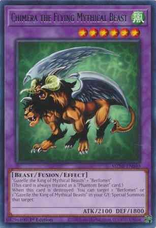 Chimera the Flying Mythical Beast - MZMI-EN040 - Rare - 1st Edition