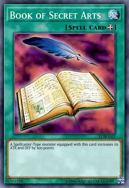 Book of Secret Arts - LOB-043 - Common - Unlimited