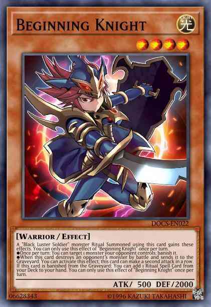 Beginning Knight - MP16-EN123 - Super Rare - Unlimited