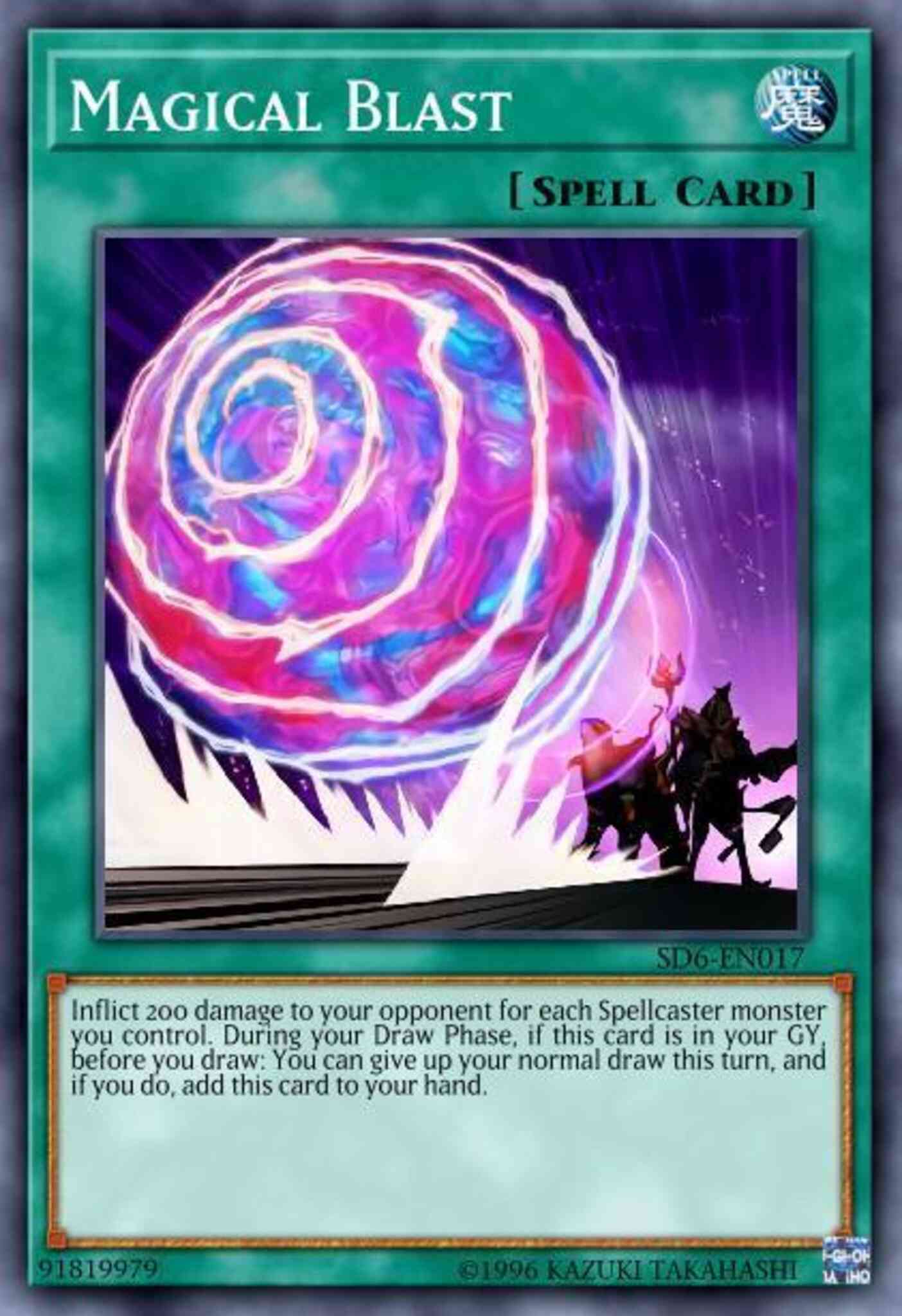 Magical Blast - SD6-EN017 - Common - Unlimited