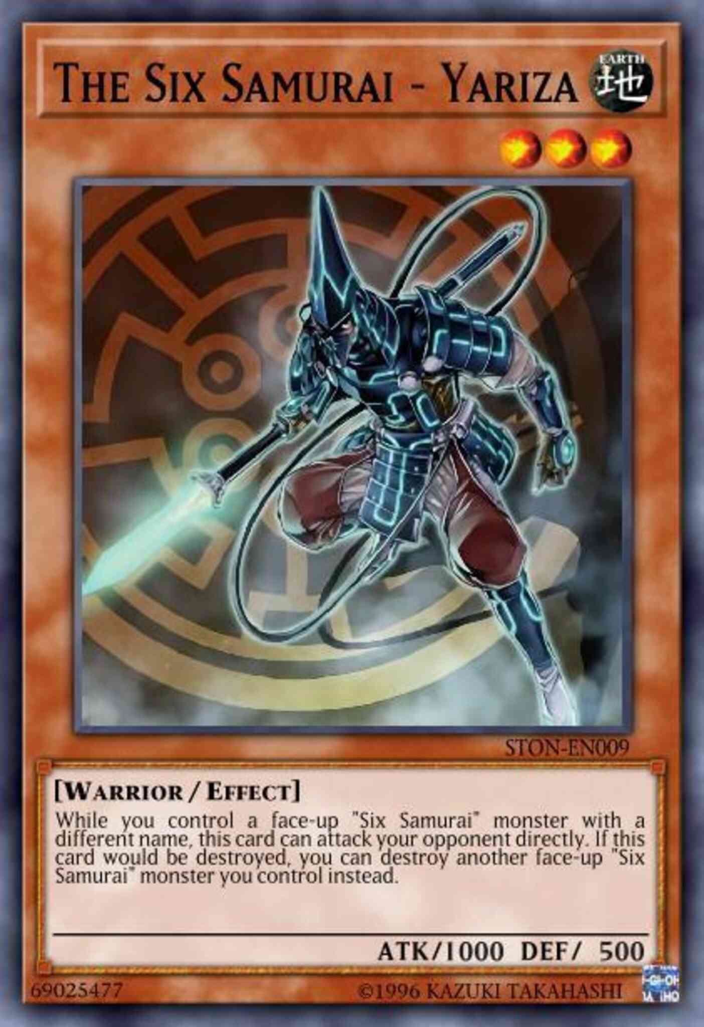 The Six Samurai - Yariza - RYMP-EN090 - Ultra Rare - Unlimited