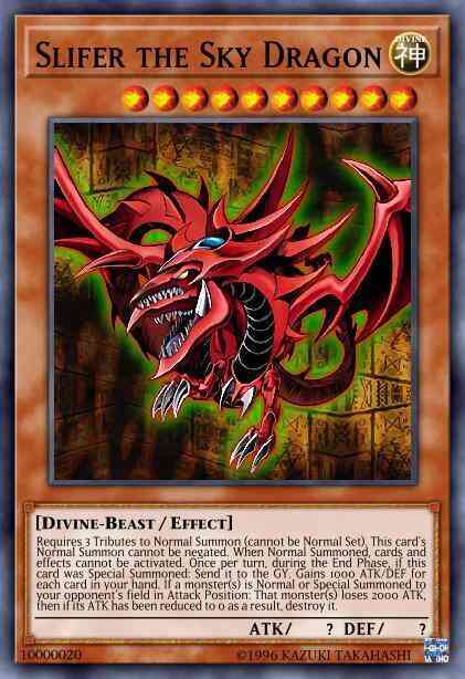 Slifer the Sky Dragon - MVP1-ENSV6 - Ultra Rare - 1st Edition