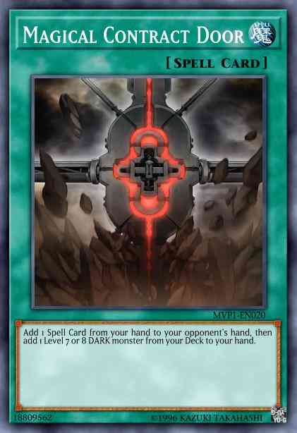 Magical Contract Door - MVP1-ENG20 - Gold Rare - Unlimited