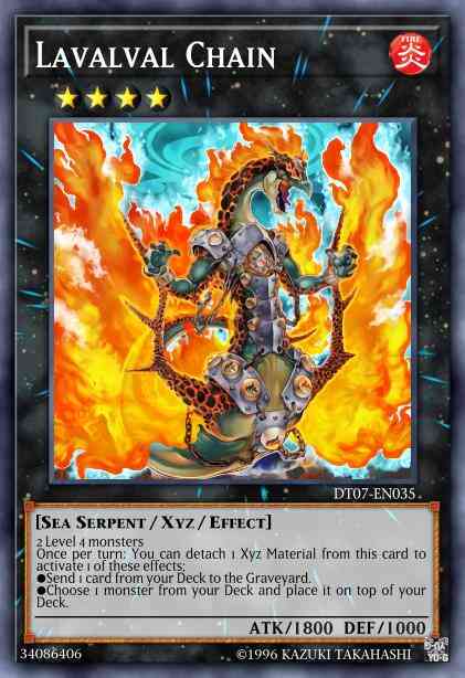 Lavalval Chain - HA07-EN019 - Secret Rare - 1st Edition