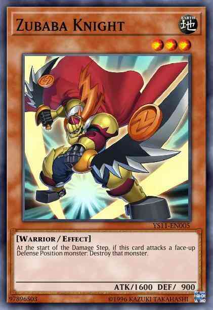 Zubaba Knight (Red) - DL15-EN008 - Rare - Unlimited