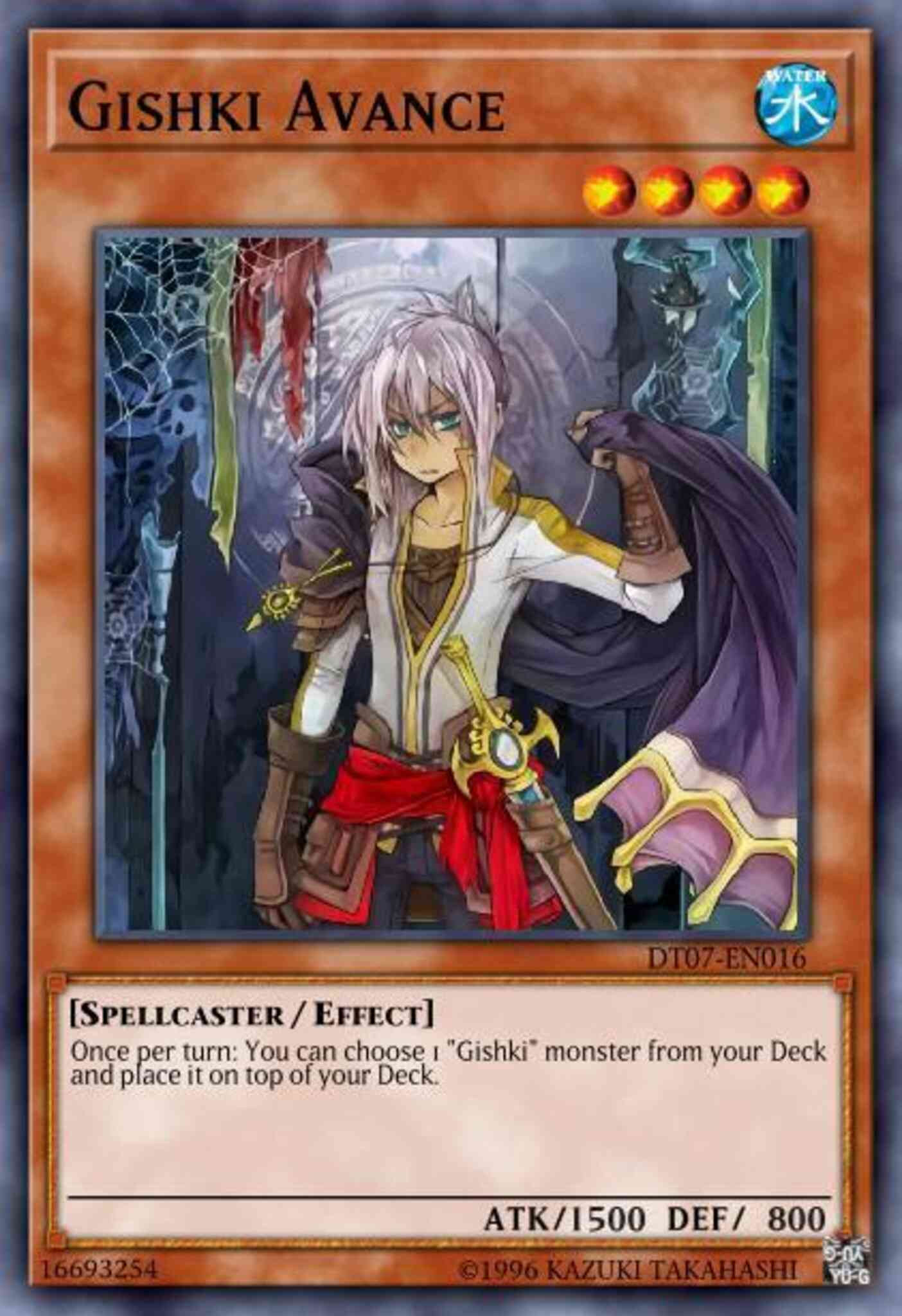 Gishki Avance - DT07-EN016 - Duel Terminal Normal Parallel Rare - Duel Terminal