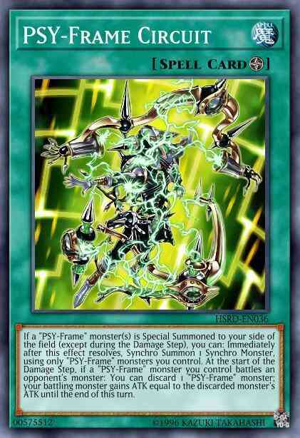 PSY-Frame Circuit - HSRD-EN036 - Rare - 1st Edition