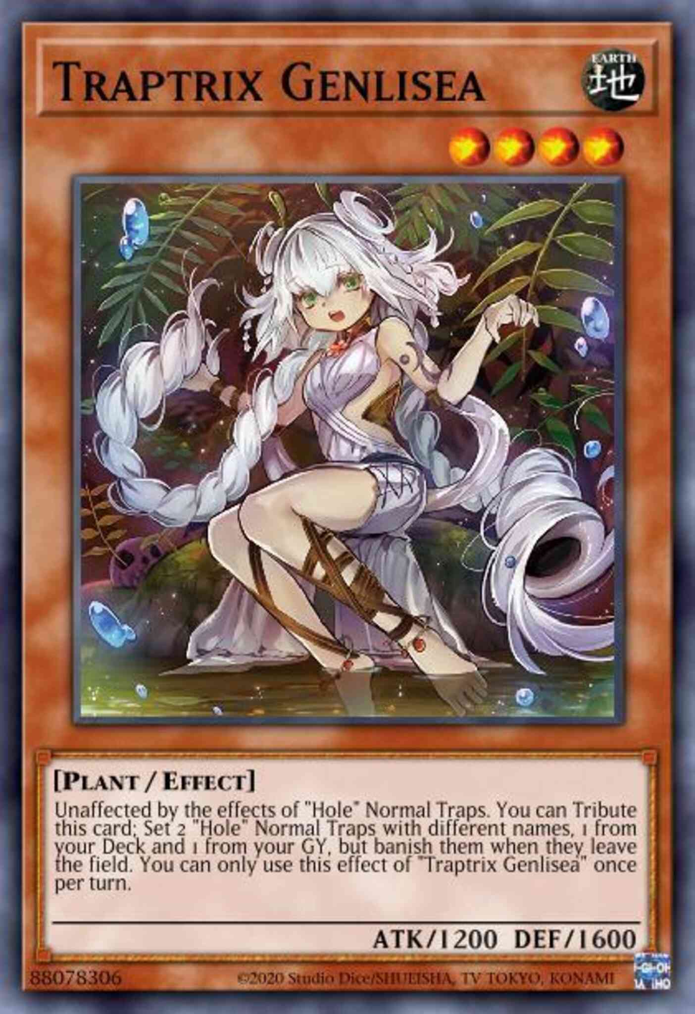 Traptrix Genlisea - DUOV-EN054 - Ultra Rare - 1st Edition