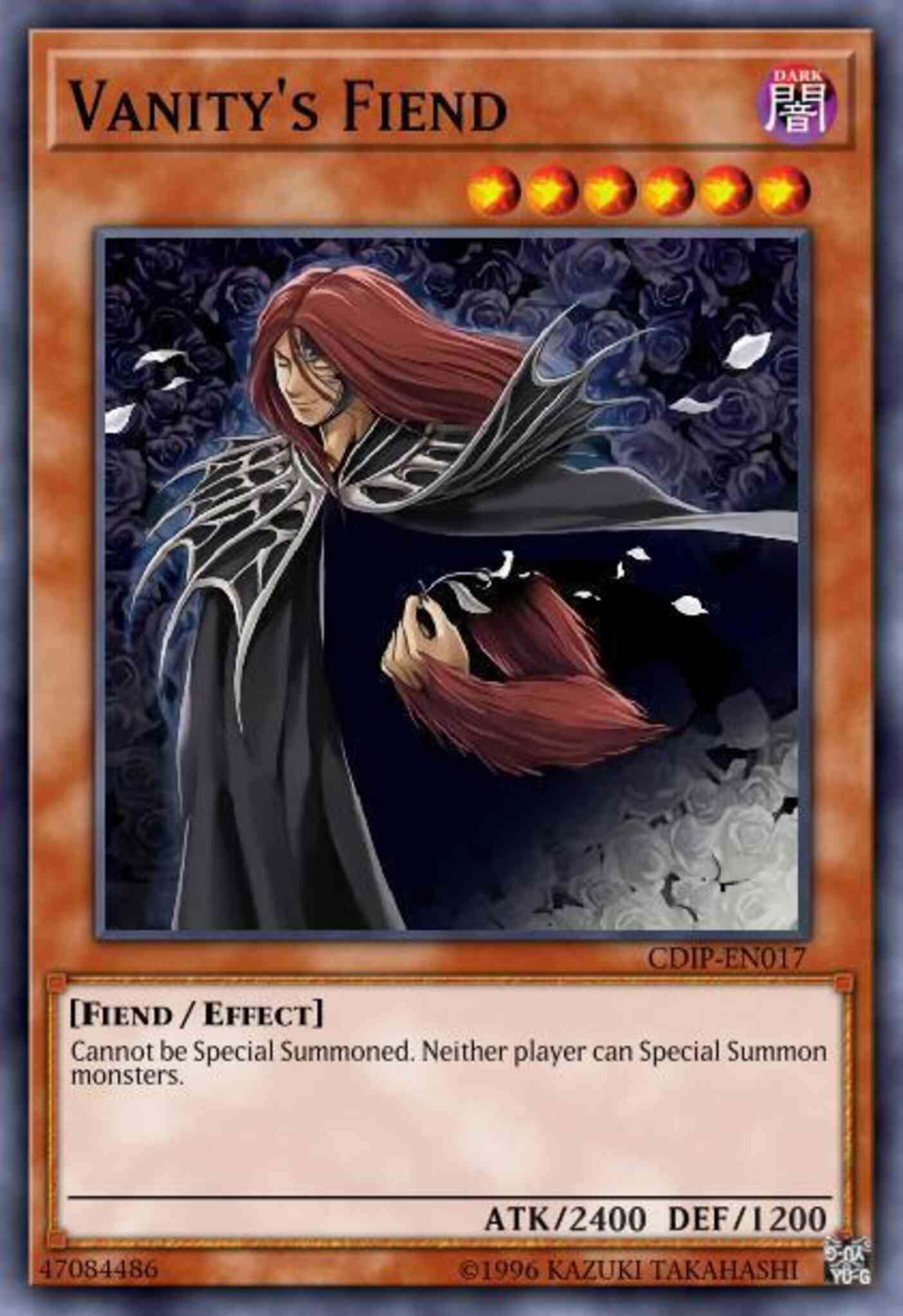 Vanity's Fiend - CDIP-EN017 - Rare - Unlimited