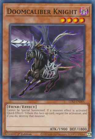 Doomcaliber Knight - LDS3-EN005 - Common - 1st Edition