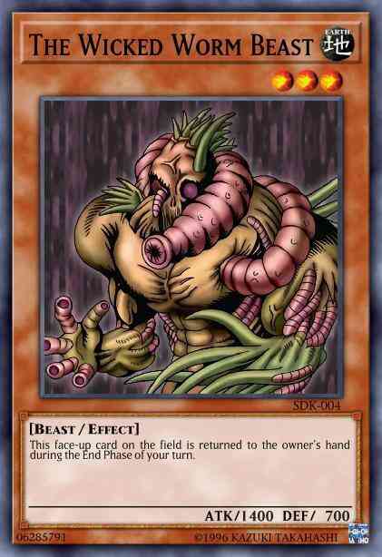 The Wicked Worm Beast - GLD4-EN003 - Common - Limited