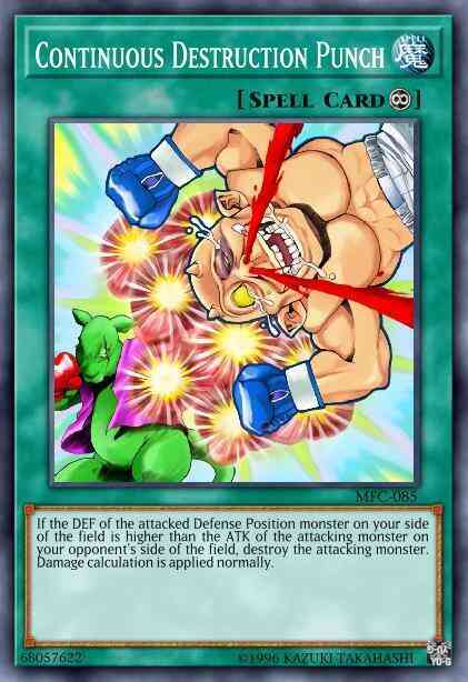Continuous Destruction Punch - MFC-085 - Rare - 1st Edition