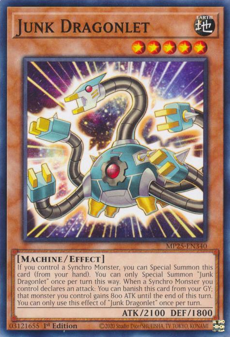 Junk Dragonlet - MP25-EN340 - Common - 1st Edition