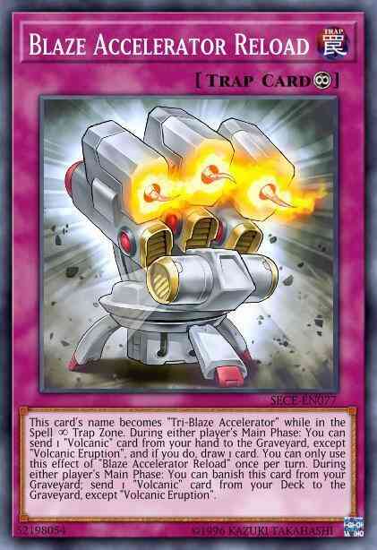 Blaze Accelerator Reload - SECE-EN077 - Common - 1st Edition