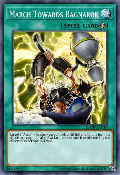 March Towards Ragnarok - STOR-EN047 - Rare - Unlimited