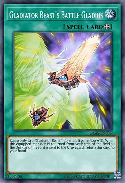 Gladiator Beast's Battle Gladius - GLAS-EN056 - Common - Unlimited