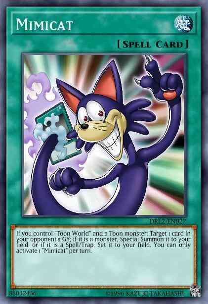 Mimicat (Green) - DLCS-EN078 - Ultra Rare - 1st Edition