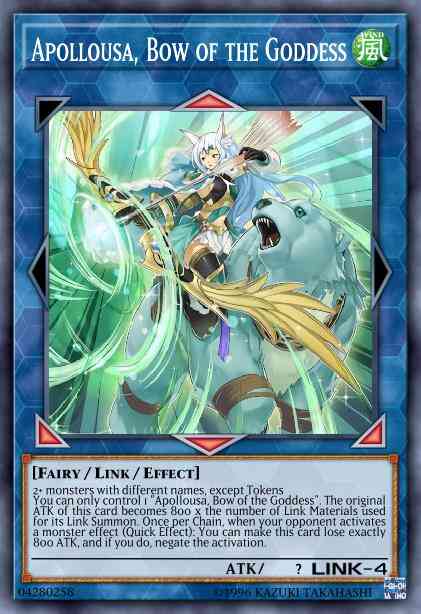 Apollousa, Bow of the Goddess - MP20-EN126 - Ultra Rare - 1st Edition