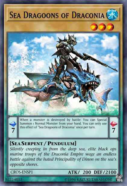 Sea Dragoons of Draconia - CROS-ENSP1 - Ultra Rare - Limited