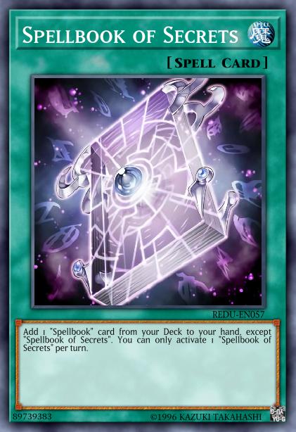 Spellbook of Secrets - SR08-EN027 - Common - 1st Edition