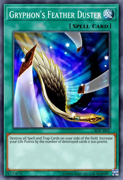 Gryphon's Feather Duster - IOC-091 - Common - 1st Edition