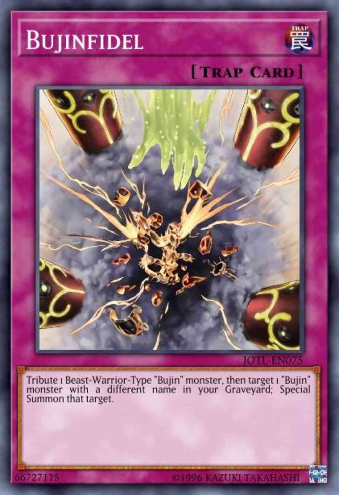 Bujinfidel - JOTL-EN075 - Common - 1st Edition