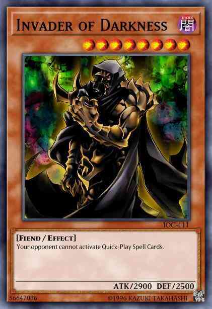 Invader of Darkness - IOC-111 - Secret Rare - 1st Edition