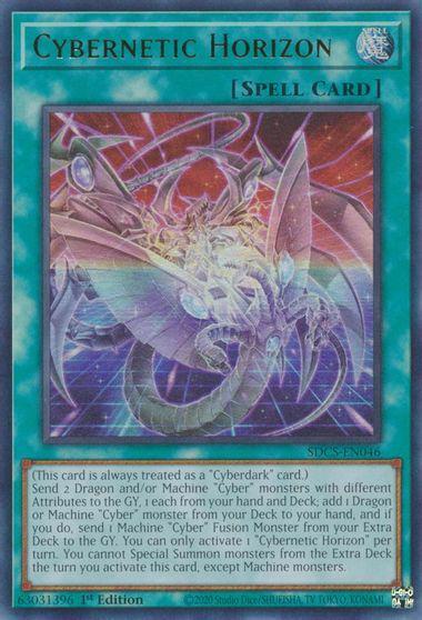 Cybernetic Horizon - SDCS-EN046 - Ultra Rare - Unlimited