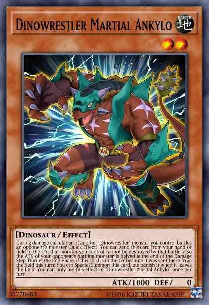 Dinowrestler Martial Ankylo - RIRA-EN006 - Common - Unlimited