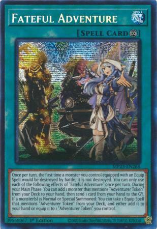 Fateful Adventure - MP23-EN268 - Prismatic Secret Rare - 1st Edition