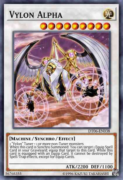 Vylon Alpha - HA06-EN022 - Secret Rare - 1st Edition