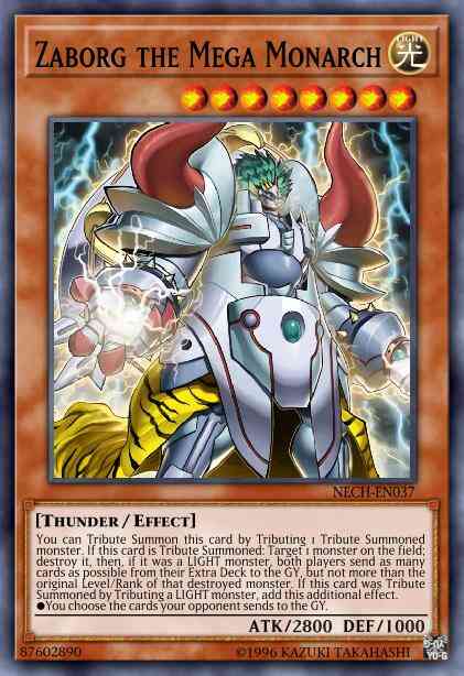Zaborg the Mega Monarch - MP15-EN154 - Ultra Rare - 1st Edition