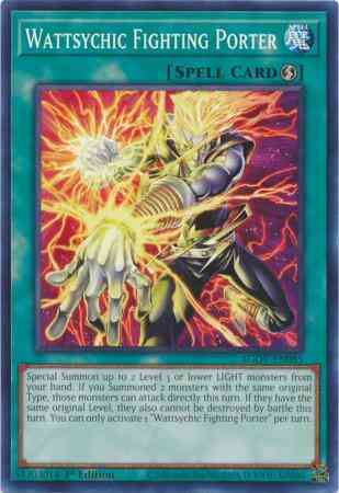 Wattsychic Fighting Porter - AGOV-EN085 - Common - 1st Edition