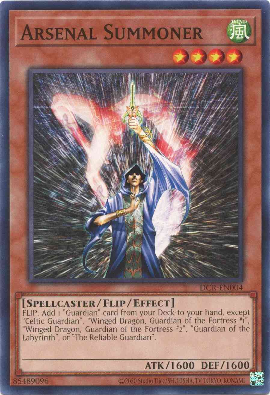 Arsenal Summoner - 25th Anniversary - DCR-EN004 - Common - Unlimited