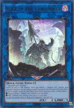 Rock of the Vanquisher - WISU-EN022 - Ultra Rare - 1st Edition