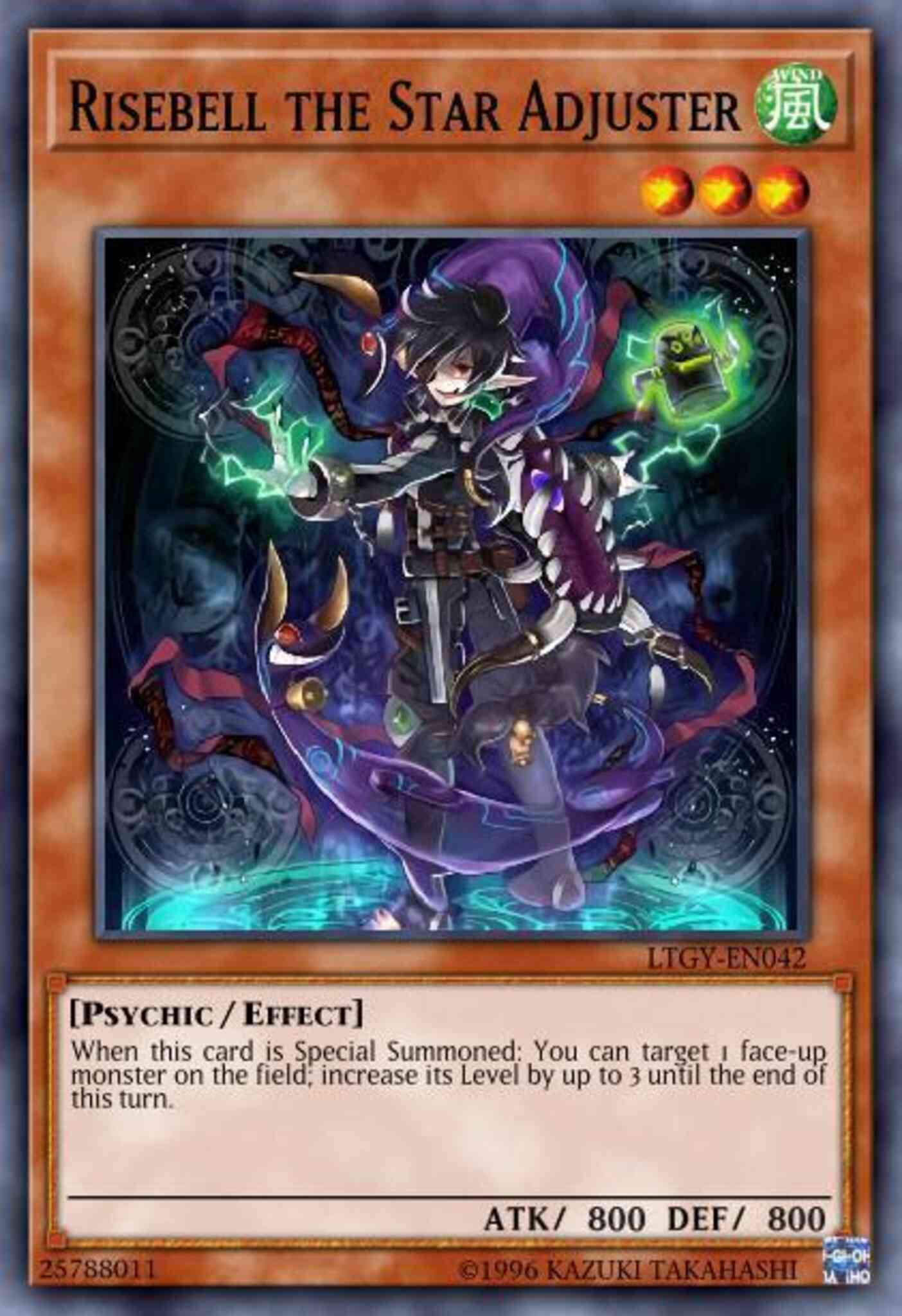 Risebell the Star Adjuster - LTGY-EN042 - Common - 1st Edition