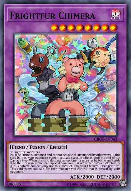 Frightfur Chimera - CROS-EN043 - Ultimate Rare - 1st Edition